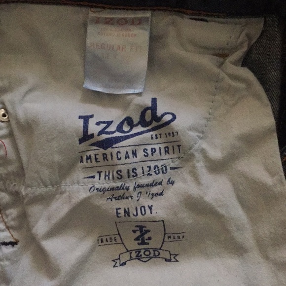 IZOD Jeans Regular Fit 34x32 - Picture 3 of 3